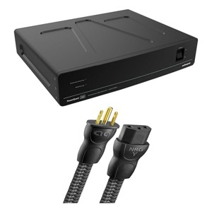 AudioQuest PowerQuest 303 12-Outlet Surge Protector and Power Conditioner with AudioQuest NRG-Y3 1.0m Low-Distortion 3-Pole AC Power Cable - 1 of 4