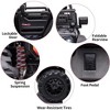 Garvee 24V 2-Seater Kids Ride-On Truck with Remote Control Large Wheels LED Lights and Music,Black - 2 of 4