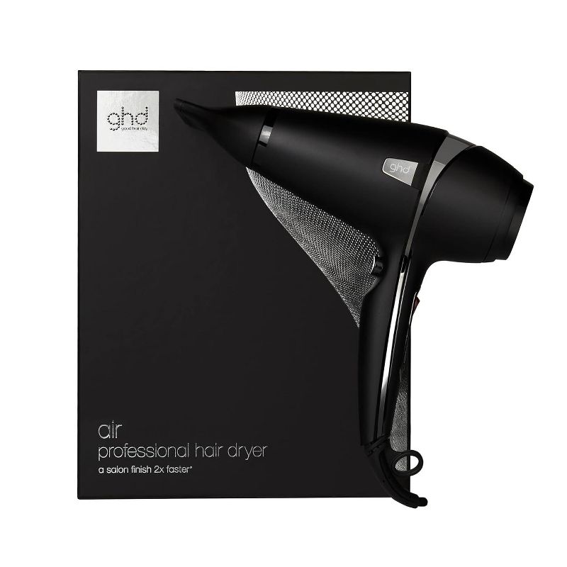 GHD Air Hair Dryer — 1600w Professional Blow Dryer, Salon Strength Motor, Concentrator Nozzle, Adjustable Temperature Setting - Black, 5 of 8