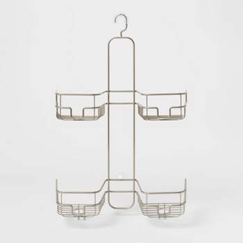Idesign Formbu Bamboo Hanging Shower Caddy Natural Beige : Target