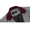 Lars Amadeus Men's Plaid Pattern Button Down Slim Fit Casual Blazer - 4 of 4