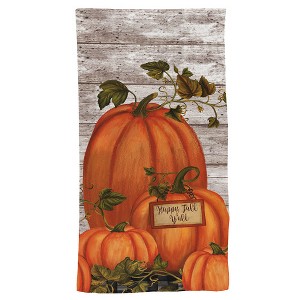 Briarwood Lane Hand Towel 26x18 Happy Fall Y'all Pumpkins For Fall Hand Towel - 1 of 3