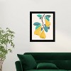15" x 21" Cute Pears Kitchen Framed Wall Art Print Yellow - Wynwood Studio: Modern Decor, Digital Food Drink Artwork - 4 of 4