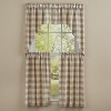 Park Designs Buffalo Check Natural Swag 72" x 36" - 2 of 4