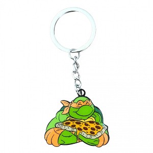 Teenage Mutant Ninja Turtles - I Love Pizza, Dude! Enamel Keychain