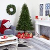Nearly Natural 6.5-ft Vermont Spruce Artificial Christmas Tree with 450 Warm White (Multifunction) - 3 of 4
