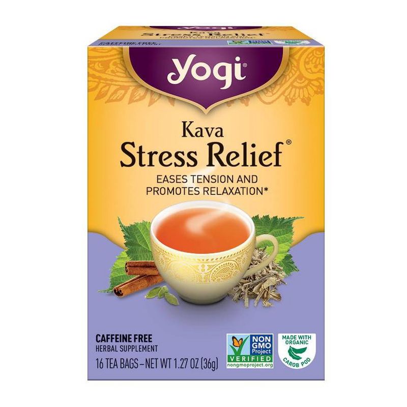 Yogi Tea - Kava Stress Relief Tea - 16ct, 1 of 10