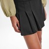 Women's High-Rise Pleated Wrap Mini Skort - Wild Fable™ - 3 of 4