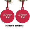Marist College Red Fox Logo Aluminum Holiday Christmas Tree Ornament - 2 of 4