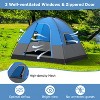 DOMETOUR 3 Person Outdoor Camping Tent with Removable Floor Mat for Camping Hiking Traveling - 2 of 4