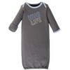 Luvable Friends Infant Boy Cotton Gowns, Ladies, Preemie-Newborn - 4 of 4