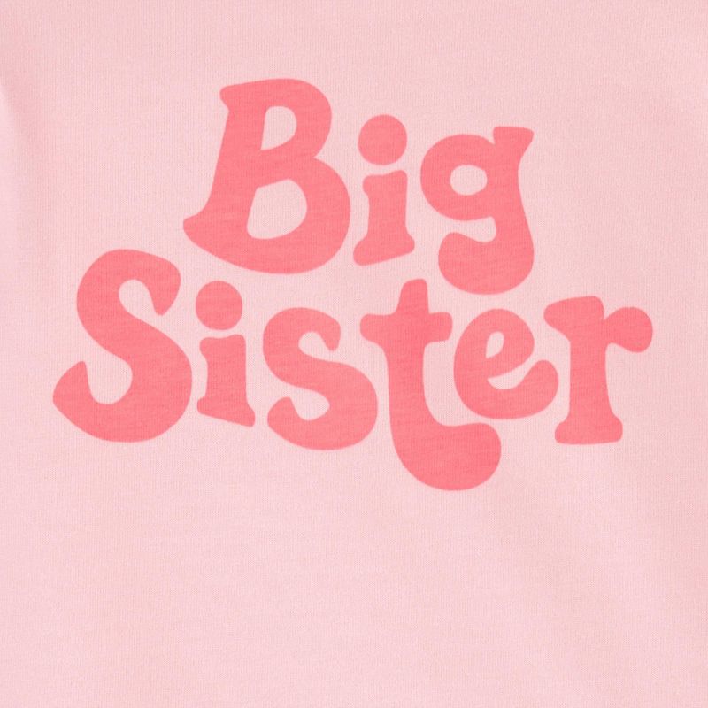 Carter&#39;s Just One You&#174;️ Toddler Family Love Big Sister T-Shirt - Pink, 3 of 4