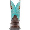 Women's Durango® Westward™ Women's Hickory Turquoise Western Boot - 3 of 4