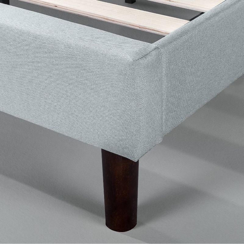 King Shalini Upholstered Platform Bed Frame Light Gray - Zinus, 5 of 10