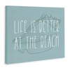 Stupell Industries Better at Beach with Shell, 40" x 30" - 3 of 4