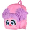 Sesame Street Backpack for Kids Plush Abby Cadabby Smile Face 12 inch School Travel Book Bag - 2 of 4