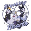 Juniors Womens Disney Villains Valentine's Day Breaking Hearts T-Shirt - 2 of 4