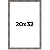 PosterPalooza | Shadow Box 1.75" Deep Brown Picture Frame - UV Acrylic, Foam Board Backing, Hanging Hardware - 2 of 4