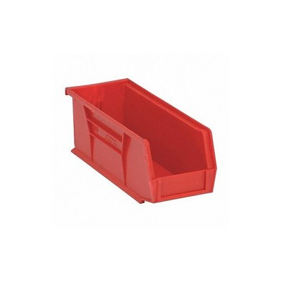 Quantum Storage Systems Bin, Stacking Or Hanging, 4-1/8"W X 10-7/8"D X 4"H