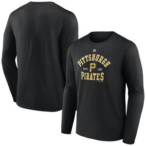 MLB Pittsburgh Pirates Men's Long Sleeve Core T-Shirt - 1 of 3