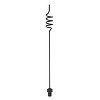 Tram® 140 to 170 MHz VHF/430 to 450 MHz UHF 17-1/4-In. Tall Dual-Band Amateur Antenna with Stainless Steel Mirror Mount in Black - 4 of 4