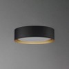 ET2 Lighting Echo 1 - Light Flush Mount in  Black/Gold - 3 of 4