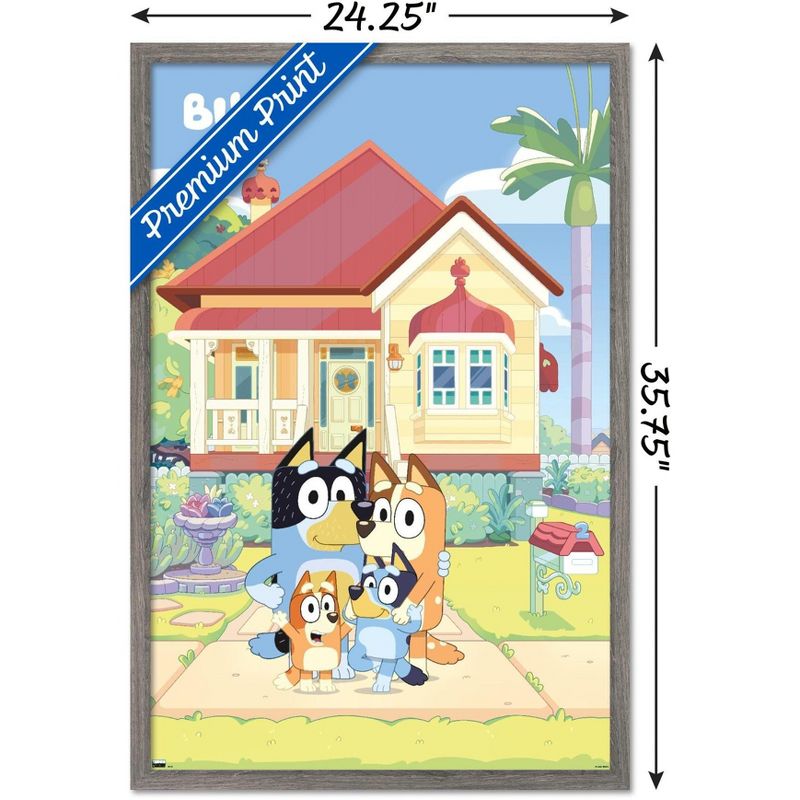 Trends International Bluey - Family Framed Wall Poster Prints, 3 of 7