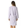 Just Love Womens Long Sleeve Cotton Nightgown - V-Neck PJ Sleepwear with Lace Trim - 3 of 3