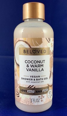 Beloved Mini Shower & Bath Gel Coconut & Warm Vanilla - 3 Fl Oz : Target