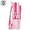 RALME Pink Clear Backpack for School, 16 inch Stadium Approved Transparent Bag - 4 of 4