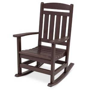 Best Choice Products All-Weather Rocking Chair, Indoor Outdoor HDPE Porch Rocker w/ 300lb Weight Capacity - 1 of 4