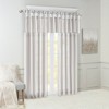 PAGED 26"x50" Valance for Windows,Lightweight Faux Silk Small Short Valance with Beads for Bathroom,Laundry,Living Room,Bedroom - 3 of 4