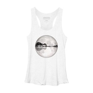 Women's Design By Humans Moonlight Nature Guitar II By Maryedenoa Racerback Tank Top - 1 of 3