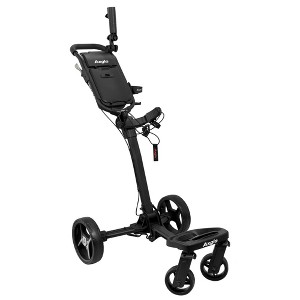 Axglo FlipNGo Pro Golf Push Cart - 4-Wheel - Patented 1-Step Folding System - 1 of 4