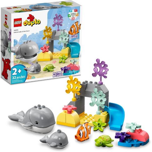 Lego Duplo Animals Of Ocean Toys With Playmat 10972 :