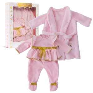 FAO Schwarz Toy Doll Fashion PJ and Robe - 1 of 4
