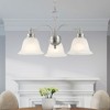 Livex Lighting Essex 3 - Light Chandelier in  Brushed Nickel - 4 of 4