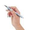 Paper Junkie 8 Pack Glitter Metal Retractable Pens, Sparkle Ballpoint Set for Office Supplies, Black Ink - 4 of 4
