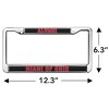 Miami University Alumni Logo Full Size Standard License Plate Metal Frame - 4 of 4