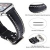Worryfree Gadgets Genuine Leather Band for Apple Watch 49mm - 2 of 4