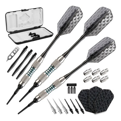 Viper Bobcat Adjustable Weight Conversion Dart Set 16-19 Grams, Black Rings