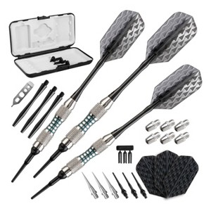 Viper Bobcat Adjustable Weight Conversion Dart Set 16-19 Grams, Black Rings - 1 of 3
