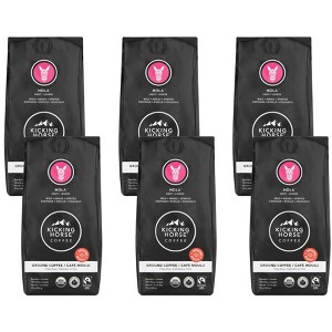 Kicking Horse Coffee Organic Hola Ground Coffee - Case of 6/10 oz - 1 of 4