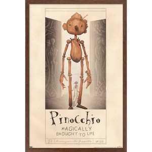 Trends International Netflix Guillermo Del Toro's Pinocchio - Pinocchio Framed Wall Poster Prints - 1 of 4