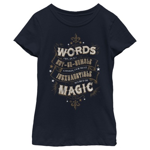 Girl's Harry Potter Dumbledore Humble Wisdom T-Shirt - image 1 of 3