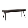NicBex Modern 54" Bedroom Bench Leather Upholstered Accent Stools with Cushioned Top for Bedroom and Entryway - 3 of 4