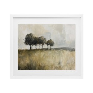 Stupell Industries Earthy Woodland Trees Framed Print Under Glass - 1 of 4