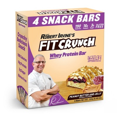 FITCRUNCH Peanut Butter & Jelly - 4ct