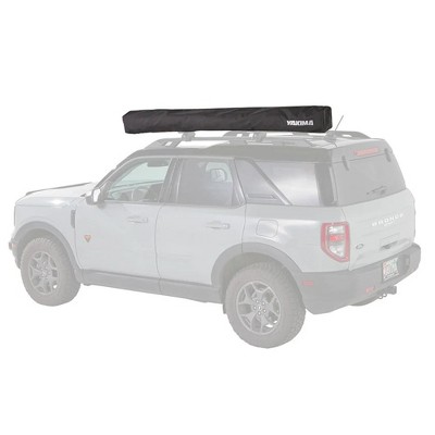 Yakima OverNOut 180Awning, Opens on Left Side, 94 Sq. Ft. Coverage, Protection from Rain & Sunshine, Installs with Integrated T-Slot Crossbar