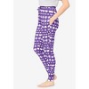 Dreams & Co. Women's Plus Size Relaxed Pajama Pant - 4 of 4